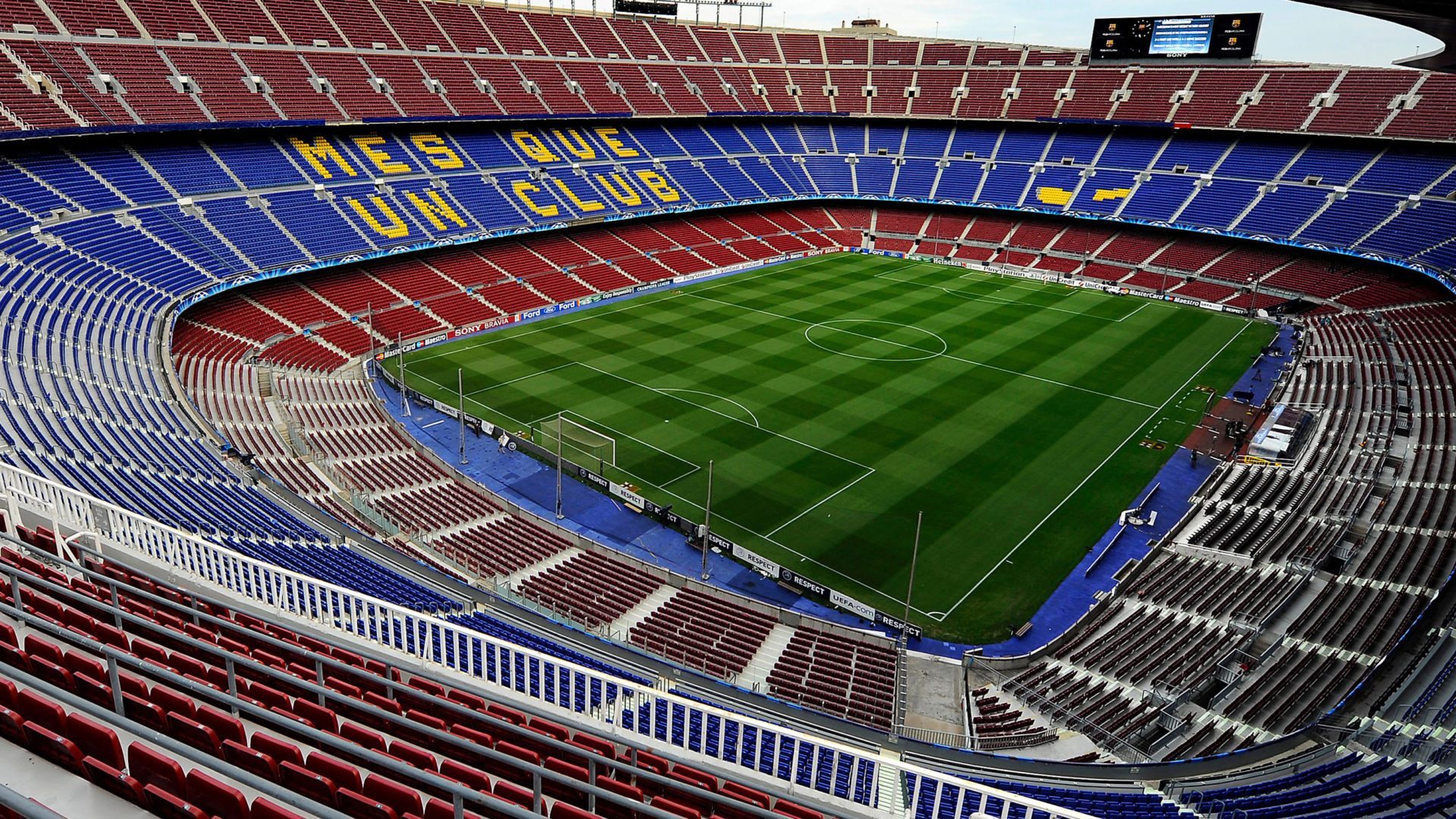 camp nou tour horario