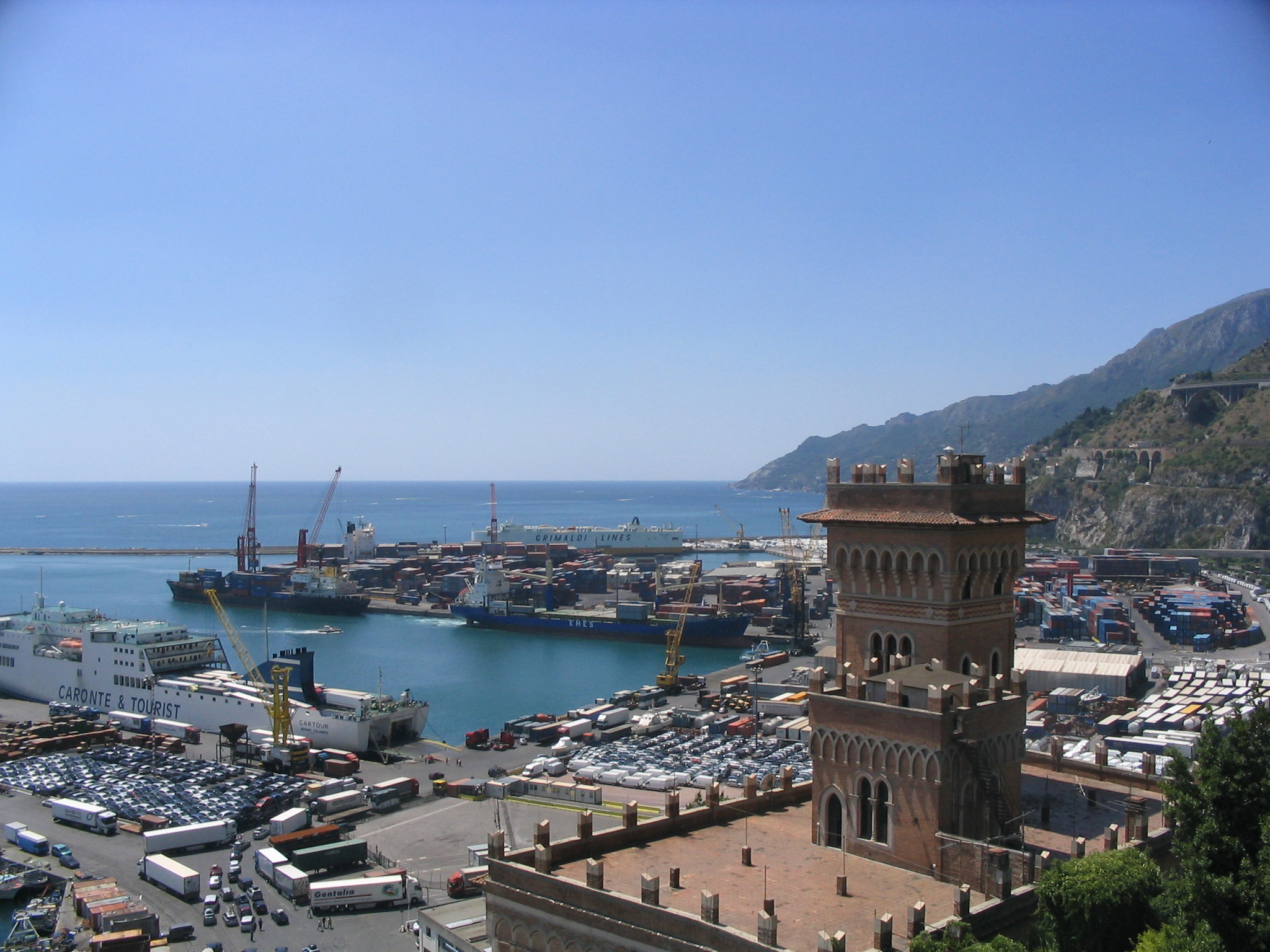 Excursion privée d'une journée de Salerne à Pompéi et sur la côte amalfitaine