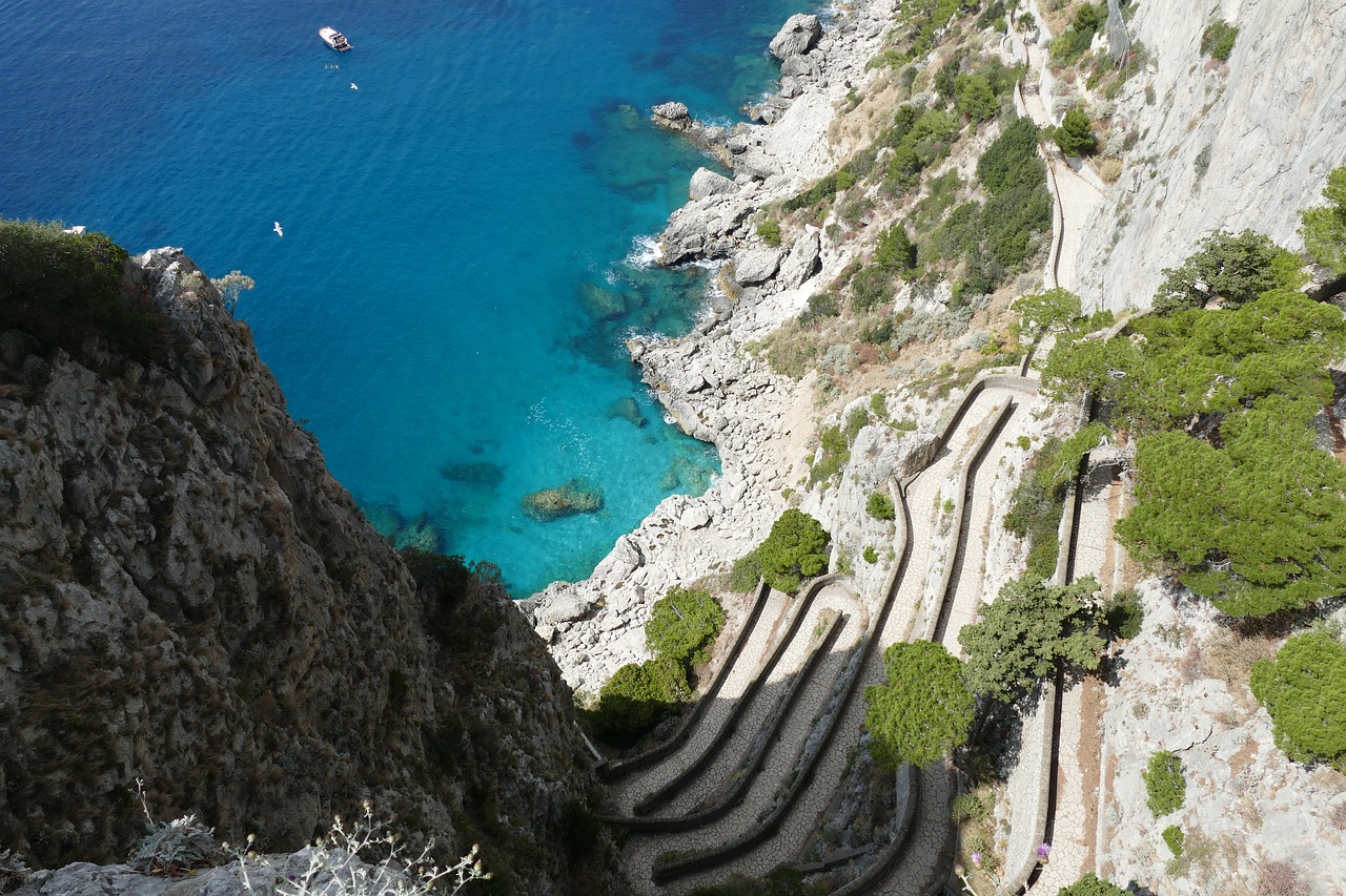 Visite privée de Capri et Anacapri au départ de Naples