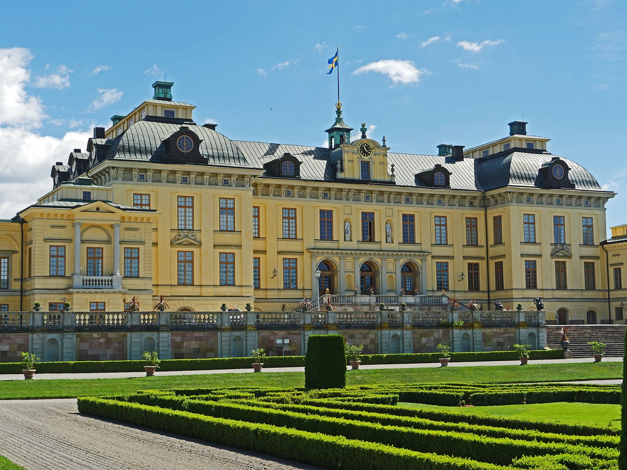 Visite privée du château de Drottningholm