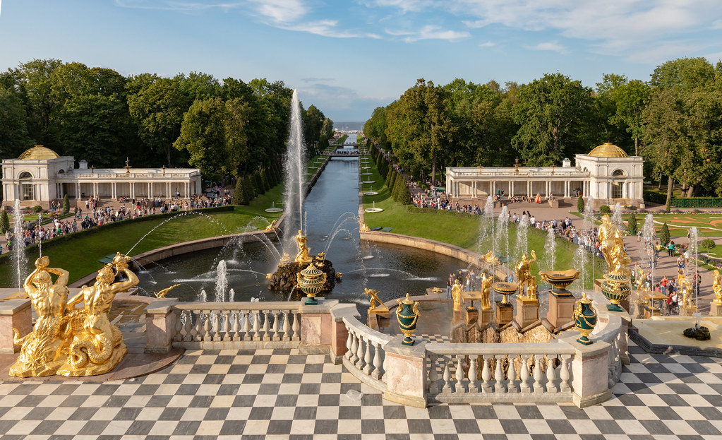 Visite privée de Peterhof et du palais Catherina