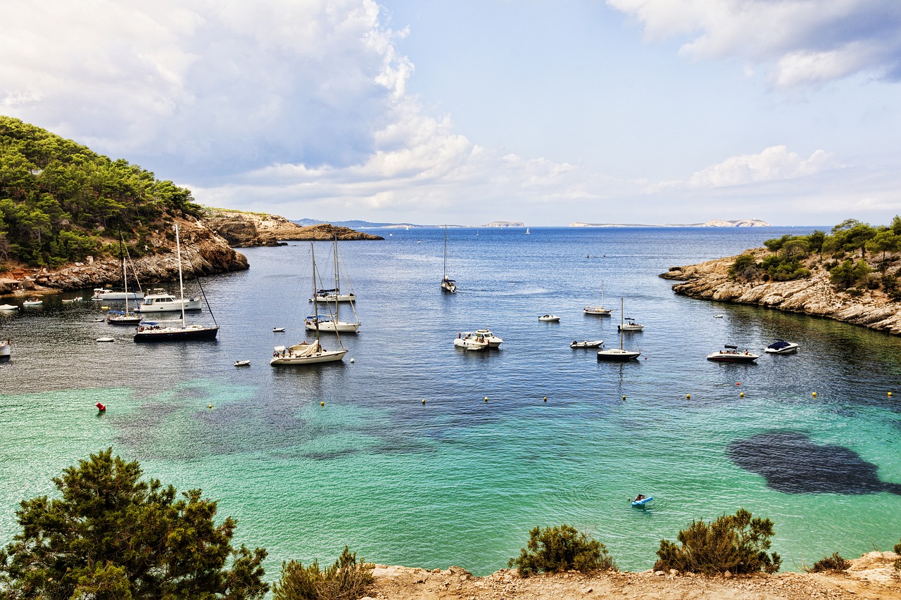 Disposition de bateau privé d'Ibiza