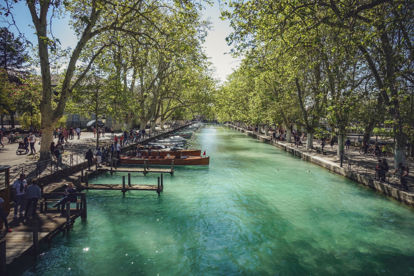 Visite privée à pied de Annecy