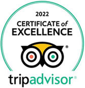 2022 Certificate of Excellence - Tripadvisor