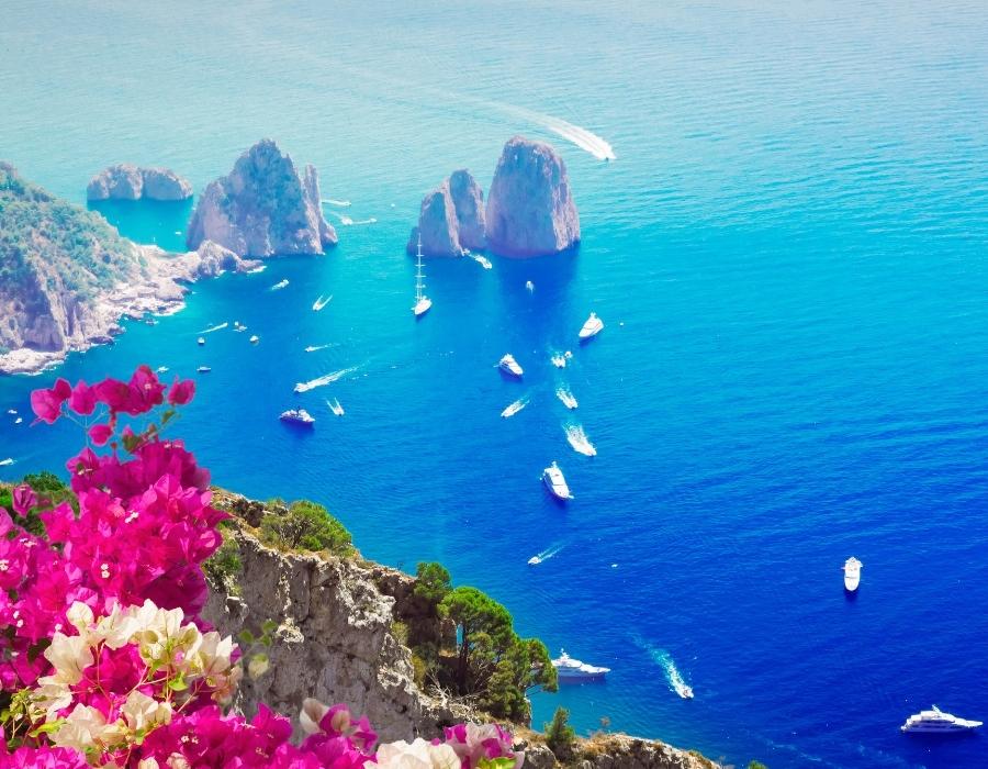Visite privée de Capri et Anacapri au départ de Sorrente