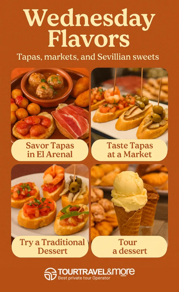 Tapas in El Arenal and Triana