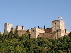 Vista de la Alhambra desde el Albaicín