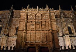Fachada de la Universidad de Salamanca