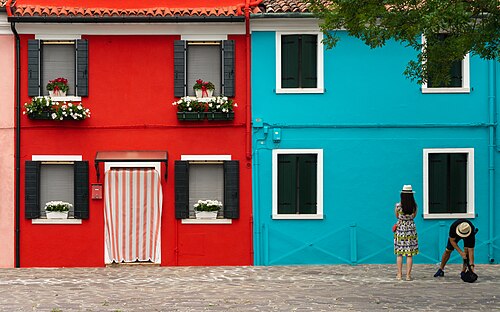 Casas de colores de Burano
