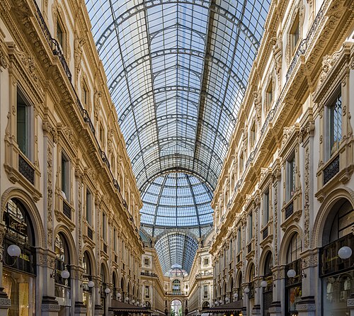Galleria Vittorio Emanuele II, Milán